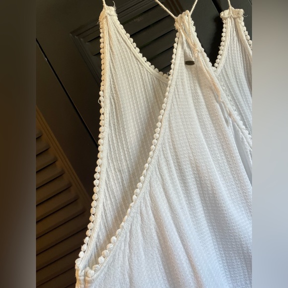 O’Neill L White Midi Beach Coverup Dress - Picture 6 of 10